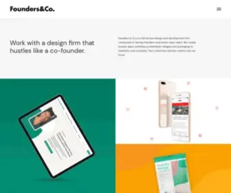 Foundersandco.com(Development Firm) Screenshot