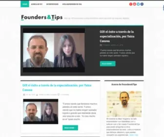 Foundersandtips.com(Founders&Tips) Screenshot