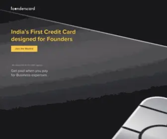 Founderscard.in(SME Credit Card) Screenshot