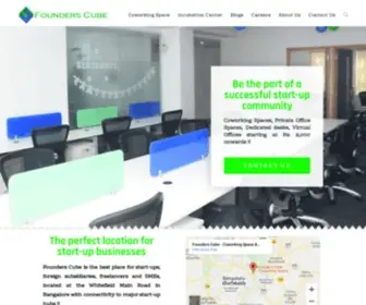 Founderscube.com(Founderscube) Screenshot