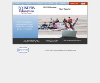 Founderseducation.net(Founders Education) Screenshot