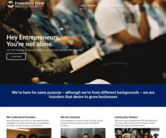 FoundersfirstCDC.org(Founders First CDC Founders First CDC) Screenshot