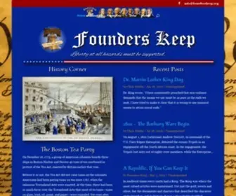 Founderskeep.org(Founders Keep) Screenshot