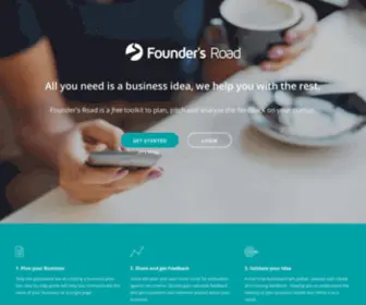 Foundersroad.com(Founder's Road) Screenshot