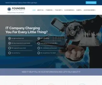 Founderstech.com(Founders Technology Group) Screenshot