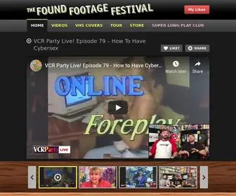 Foundfootagefest.com(Found Footage Festival) Screenshot