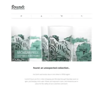 Foundgallery.com(Found Gallery) Screenshot