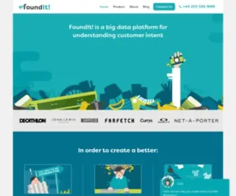 Foundit.com(A Big Data Platform for Understanding Customer Intent) Screenshot