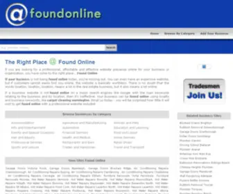 Foundonline.com.au(Found Online SEO services Australia) Screenshot