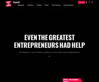 Foundr.com(Build Your Business with Foundr) Screenshot