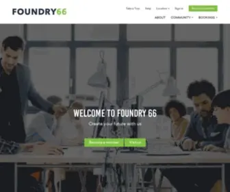 Foundry66.com(Foundry 66) Screenshot