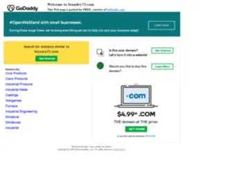 Foundry72.com(Small Business Website Design) Screenshot