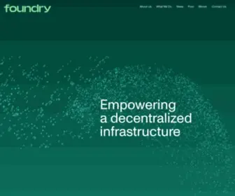 Foundrydigital.com(Digital Asset Mining & Staking) Screenshot