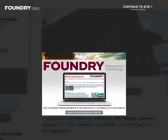 Foundrymag.com(Foundry Management & Technology) Screenshot