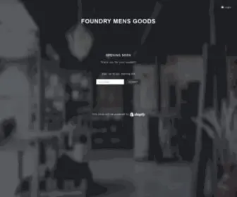 Foundrymensgoods.com(Foundrymensgoods) Screenshot