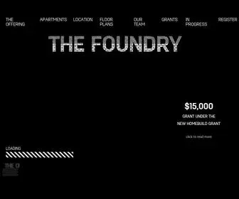 Foundrynewcastle.com.au(Website about the new property development) Screenshot