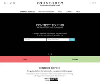 Foundspot.com(Foundspot) Screenshot