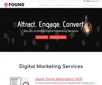 Foundwebcreative.com(SEO & Digital Marketing Services) Screenshot