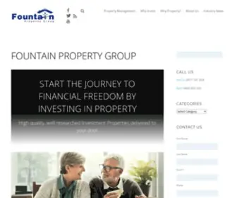 Fountain.com.au(FOUNTAIN PROPERTY GROUP) Screenshot