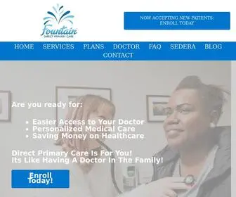 Fountaindirectprimarycare.com(Fountain Direct Primary Care) Screenshot