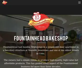 Fountainheadbakeshop.com(FOUNTAINHEAD BAKESHOP) Screenshot