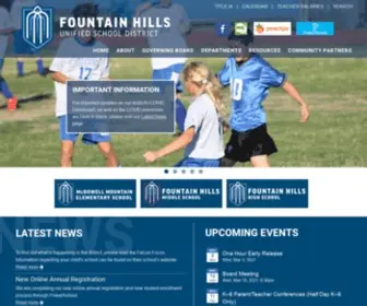 Fountainhillsschools.org(Fountain Hills DO) Screenshot