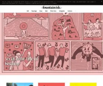 Fountainink.in(Fountain Ink Magazine) Screenshot