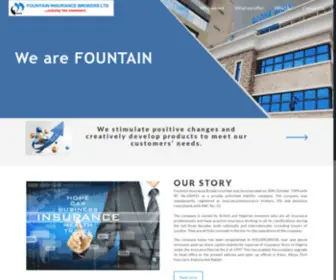 Fountaininsbrokers.com(Raising the standard) Screenshot