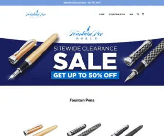 FountainpenWorld.com(Fountain Pen World) Screenshot