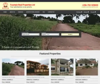 Fountainrealproperties.com(FOUNTAIN REAL PROPERTIES LTD) Screenshot