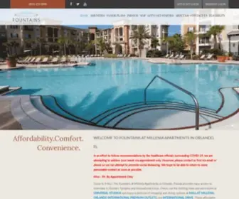 Fountainsatmillenia.com(Fountains at Millenia Apartments) Screenshot