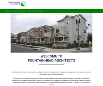 Fountarch.com(FOUNTAINHEAD ARCHITECTS) Screenshot