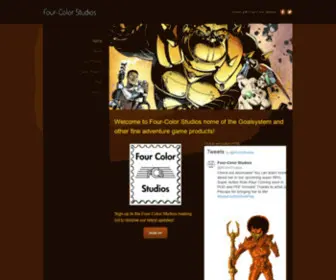 Four-Colorstudios.com(Four-Color Studios) Screenshot