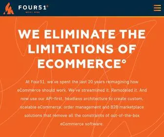 Four51.io(Custom eCommerce) Screenshot