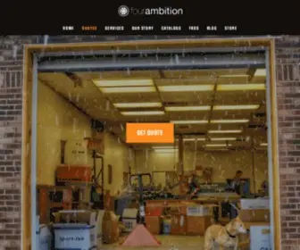 Fourambition.com(Four Ambition) Screenshot