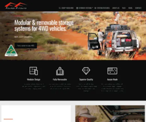 Fourbyfitouts.com.au(4wd Storage Drawers) Screenshot