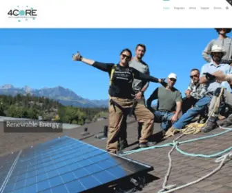 Fourcore.org(Your Hub for Energy & Resource Conservation) Screenshot