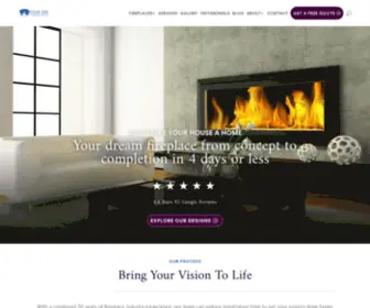 Fourdayfireplace.com(Fireplace Remodel) Screenshot