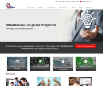 Fourdtech.com(Fourth Dimension Technologies) Screenshot