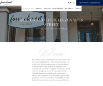 Fourelevenyork.com(Four Eleven York) Screenshot