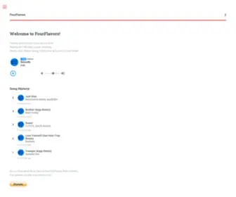 Fourflavors.net(FourFlavors) Screenshot