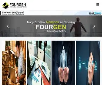 Fourgensys.com(Fourgen Information Systems was established in 1998 and) Screenshot