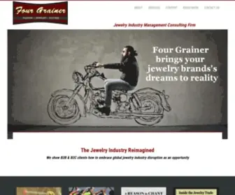 Fourgrainer.com(Four Grainer) Screenshot