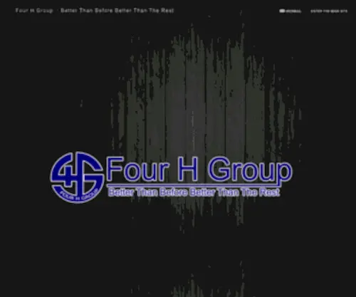 Fourhgroup.com(Four H Group) Screenshot