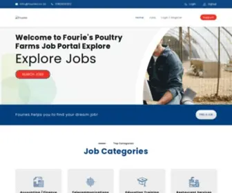 Fouries.co.za(Fouries – Home) Screenshot