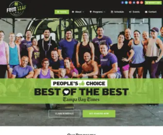 Fourleafcrossfit.com(Four Leaf CrossFit) Screenshot