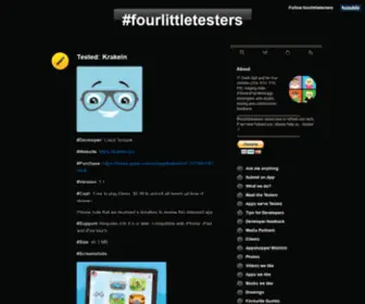 Fourlittletesters.com(#fourlittletesters) Screenshot