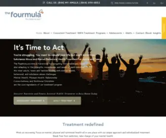 Fourmulacenter.com(Our treatment center) Screenshot
