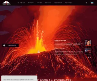 Fournaise.info(Tout savoir sur les volcans) Screenshot