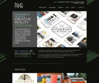 Fourninedesign.com(Four Nine Design) Screenshot